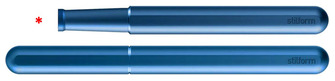 Stylo plume Stilform, série INK Fountain Pen Bleu (Aluminium) - Pointe vendue séparément