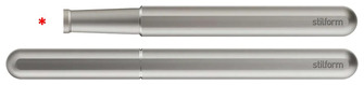 Stylo plume Stilform, série INK Fountain Pen Titane mat (Titane) - Pointe vendue séparément