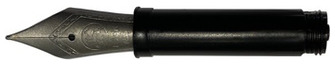 Pointe de plume Stilform, série Accessoires Titane mat