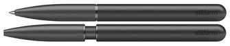 Stylo bille Stilform, série Ballpoint Pen Noir (Aluminium)