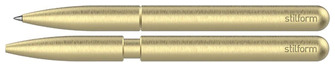 Stylo bille Stilform, série Ballpoint Pen Laiton brossé (Laiton)
