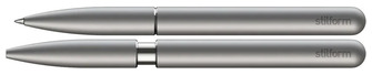 Stylo bille Stilform, série Ballpoint Pen Titane mat (Titane)