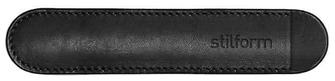 Étui pour stylo Stilform, série Accessoires Cuir noir (Simple)