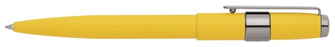 Stylo bille Cerruti 1881, série Block Jaune & Gun métal
