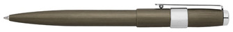 Stylo bille Cerruti 1881, série Block Gun métal brossé CT