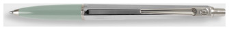 Stylo bille Ballograf, série Epoca Chrome - grip Vert Olive