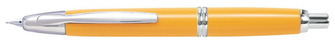 Stylo plume Pilot, série Capless Rhodium trim Jaune Rt