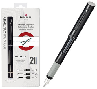 Stylo plume Sheaffer, série Calligraphy Noir  