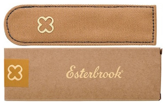 Étui Esterbrook, série Canvas Pen Case Tan (Simple)