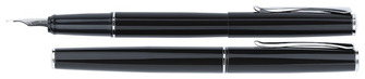 Stylo plume Diplomat, série Esteem Noir laqué CT
