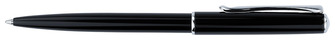 Stylo bille Diplomat, série Traveller Noir laqué CT 