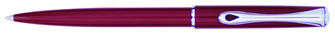Stylo bille Diplomat, série Traveller Rouge foncé CT