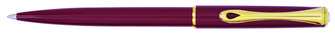 Stylo bille Diplomat, série Traveller Rouge foncé GT