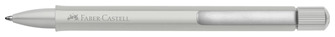 Stylo bille Faber-Castell Design, série Hexo Argent Mat