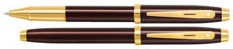 Stylo bille roulante Sheaffer, série Gift collection 100 Brun GT