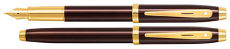 Stylo plume Sheaffer, série Gift collection 100 Brun GT