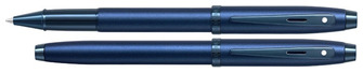 Stylo bille roulante Sheaffer, série Gift collection 100 Bleu satiné
