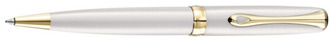 Stylo bille Diplomat, série Excellence A² Blanc perle GT