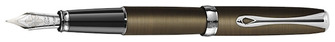 Stylo plume Diplomat, série Excellence A² Laiton oxydé CT