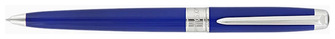Stylo bille Dupont, S.T., série Line D Eternity (Medium) Bleu & Palladium