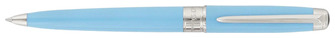 Stylo bille Dupont, S.T., série Line D Eternity (Large) Turquoise & Palladium