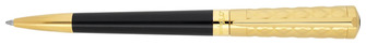 Stylo bille Dupont, S.T., série New Liberté Duo Noir & Or
