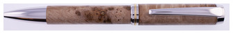 Ecowoodturner Ballpoint pen, Jr.Gentlemen's series brown (#1107)