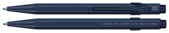 Stylo bille Caran d'Ache, série 849 Nespresso 6e Édition Bleu nuit