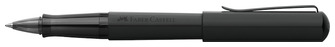 Stylo bille roulante Faber-Castell Design, série Hexo Noir Mat