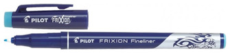 Crayon feutre Pilot, série Frixion Fineliner Encre turquoise   