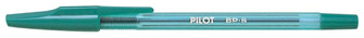 Stylo bille Pilot, série BPS Encre verte