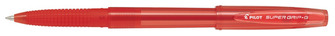 Stylo bille Pilot, série Super Grip G Encre rouge