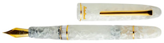 Stylo plume Esterbrook, série Winter White - Édition Limitée Estie Blanc GT (Pompe intégrée)