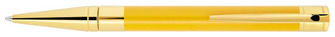 Stylo bille Dupont, S.T., série D-Initial Jaune GT (Miel)