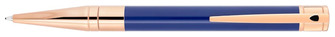 Stylo bille Dupont, S.T., série D-Initial Bleu PGT