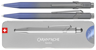Stylo bille Caran d'Ache, série 849 Claim Your Style Édition Spéciale 5 Bleu Orage