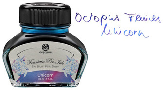 Bouteille d'encre Octopus Fluids, série Sheen Encre Unicorn (30ml)