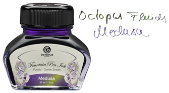 Bouteille d'encre Octopus Fluids, série Sheen Encre Medusa (30ml)