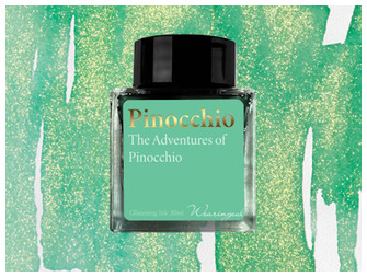 Bouteille d'encre Wearingeul, série World Literature Ink Encre Pinocchio (30ml)