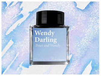 Bouteille d'encre Wearingeul, série World Literature Ink Encre Wendy Darling (30ml)