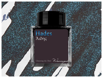 Bouteille d'encre Wearingeul, série World Myth Ink Encre Hades (30ml)