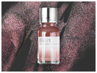 Potion brillante Wearingeul, série Glitter Heart (10ml)