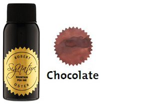 Bouteille d'encre Robert Oster, série Coffees & Browns (Chocolate) 50ml