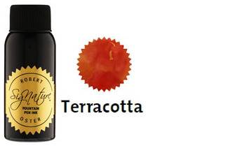 Bouteille d'encre Robert Oster, série Reds (Terracotta) 50ml