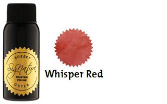 Bouteille d'encre Robert Oster, série Reds (Whisper Red) 50ml