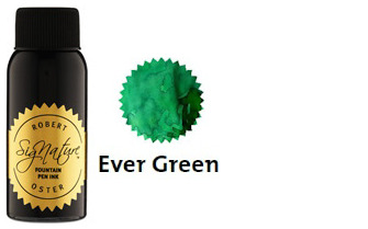 Bouteille d'encre Robert Oster, série Greens (Ever Green) 50ml 