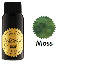 Bouteille d'encre Robert Oster, série Greens (Moss) 50ml 