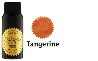 Bouteille d'encre Robert Oster, série Oranges (Tangerine) 50ml