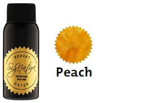 Bouteille d'encre Robert Oster, série Oranges (Peach) 50ml