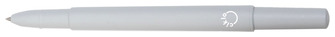Stylo bille roulante Ciklo, série Couleur Encre bleue (Inscription Ciklo sur le baril gris)